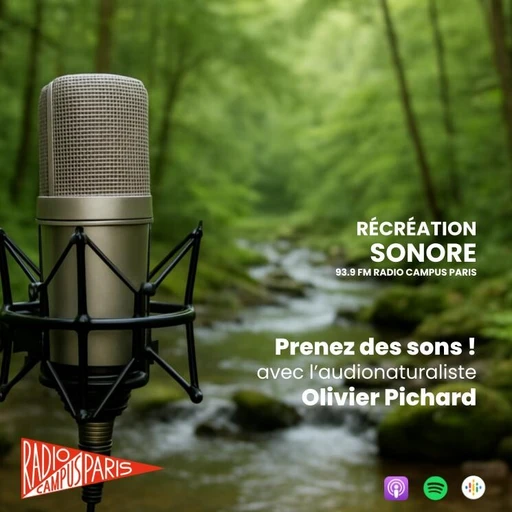 Épisode Rediffusion - Olivier Pichard : prenez des sons ! de l'émission Récréation sonore