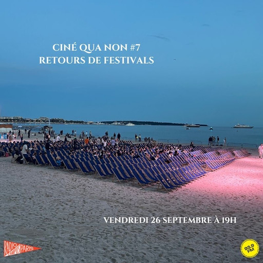 Épisode Retours de festivals de l'émission Ciné qua non