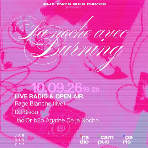 Épisode HLM#2 - La noche avec Burning - Le live de Page Bl... de l'émission Aux pays des raves
