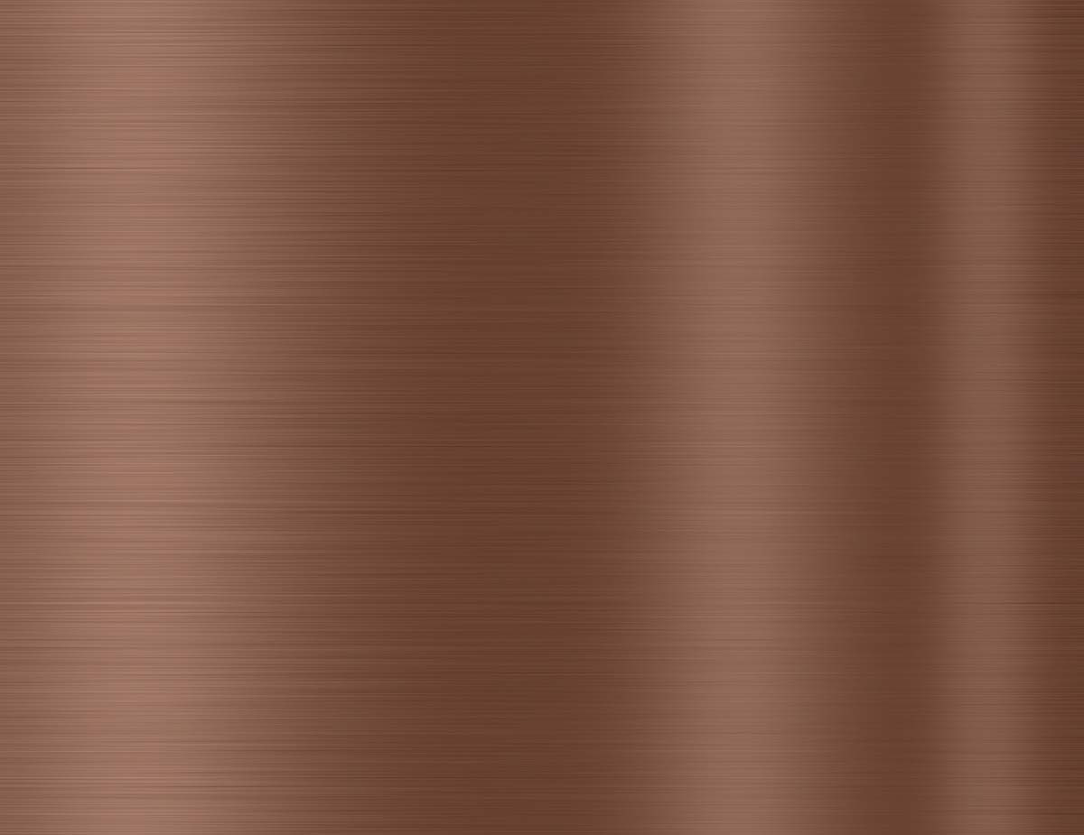 Fond de hotte Déko Cuivre brossé