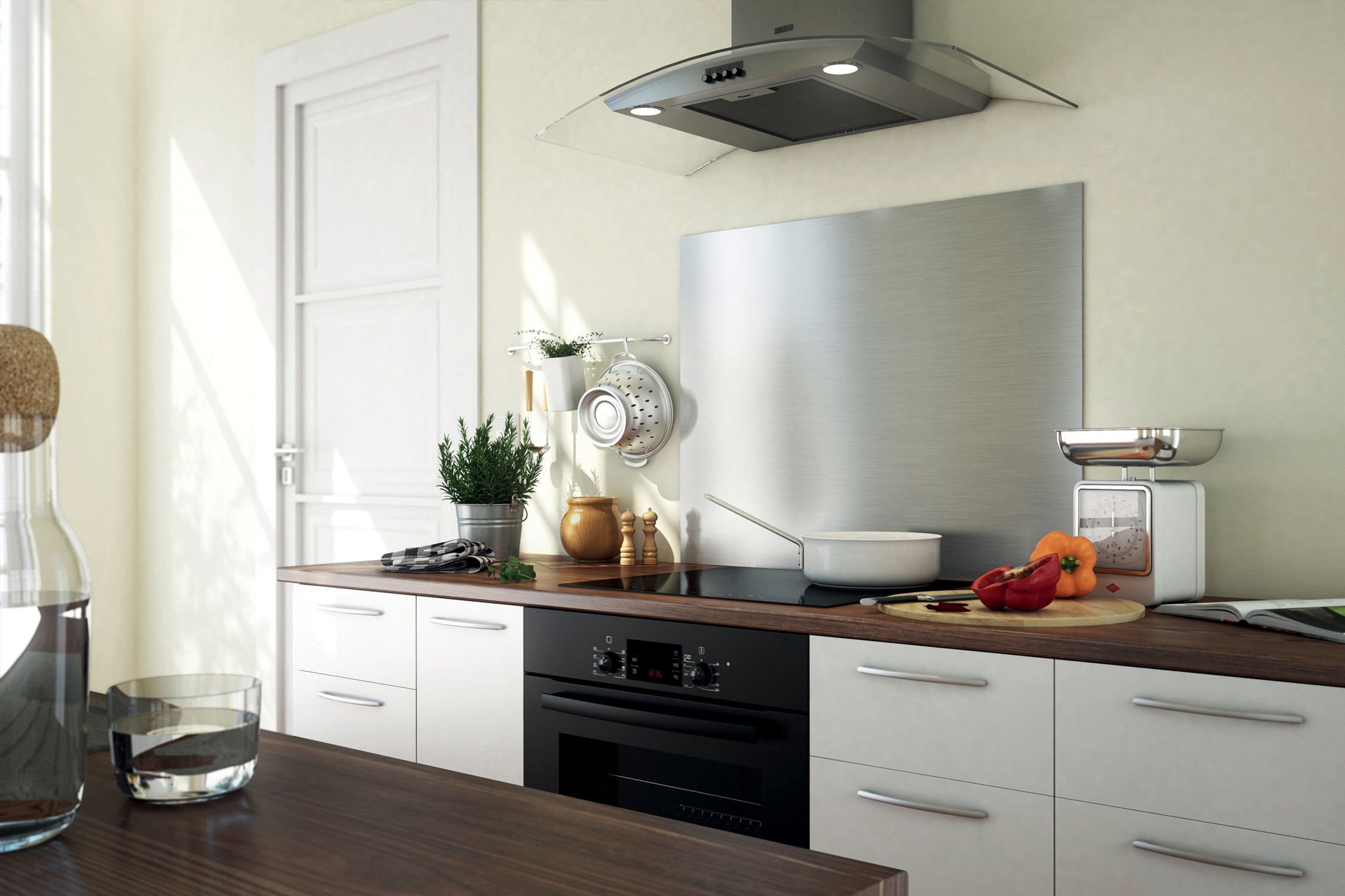 Fond de hotte Inox