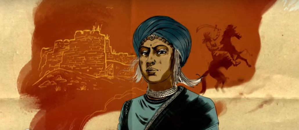 © Public Domain - Wikimedia Commons Manikarnika Tambe, la Reine de Jhansi