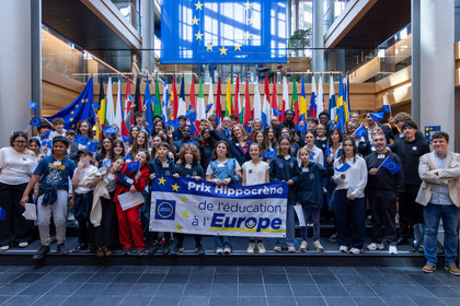 Les prix Hippocrène décernés aux jeunes depuis le Parlement Européen