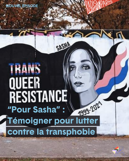 L'HEBDO — « Pour Sasha » : Témoigner pour lutter c...