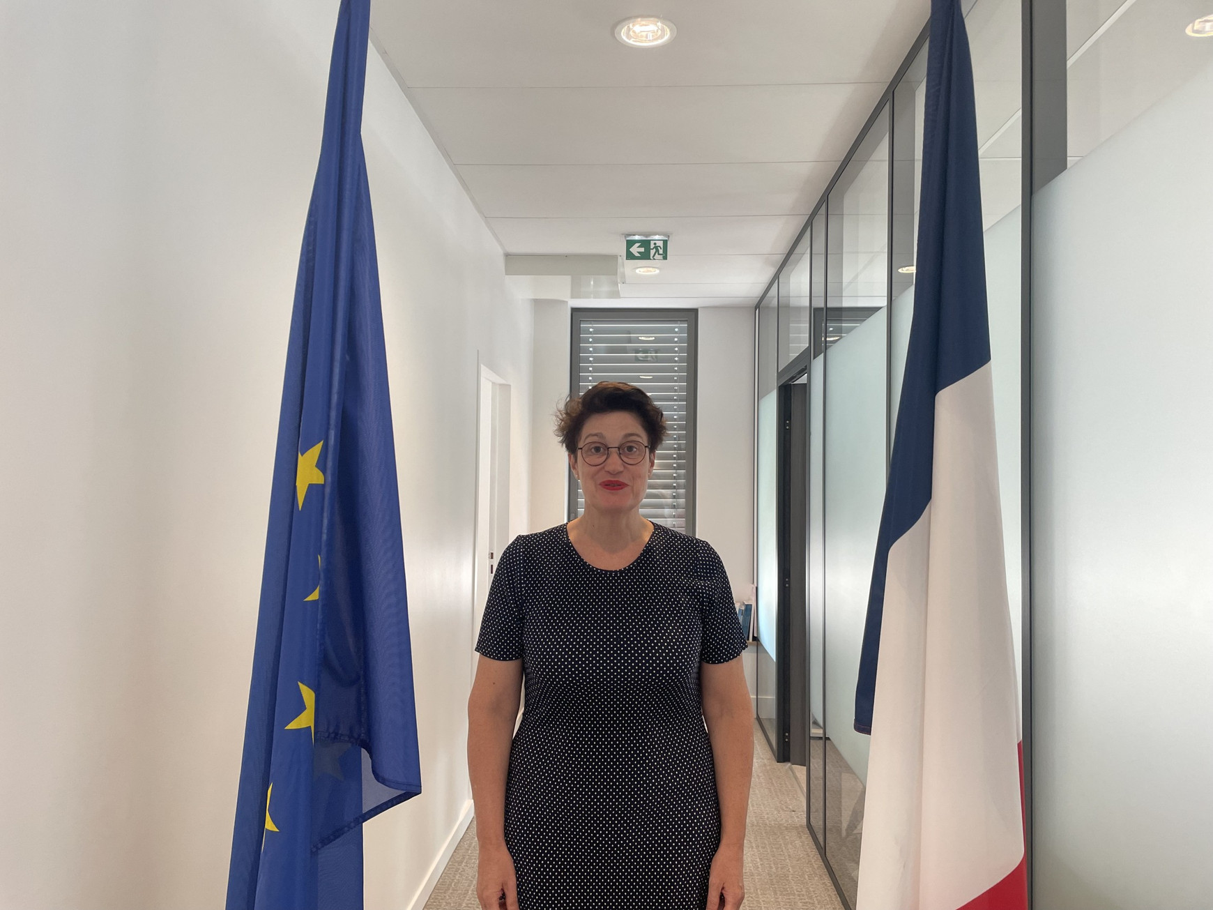 Nelly Fesseau © Camille Buonanno. Journées Erasmus de l'enseignement supérieur, Nelly Fesseau revient sur les 40 ans du programme