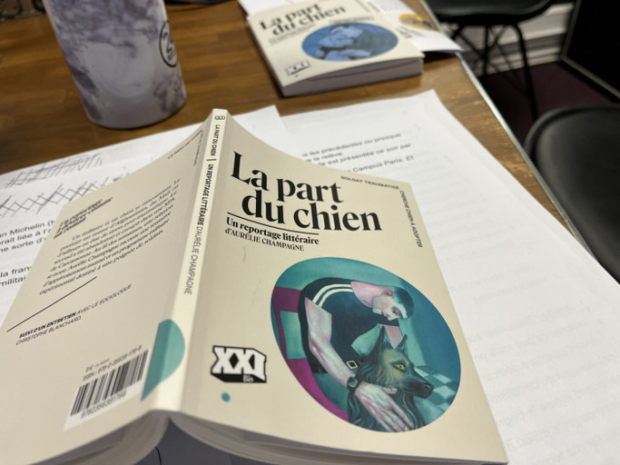 Épisode Aurélie Champagne La part du chien Ed XXI bis de l'émission La Relève