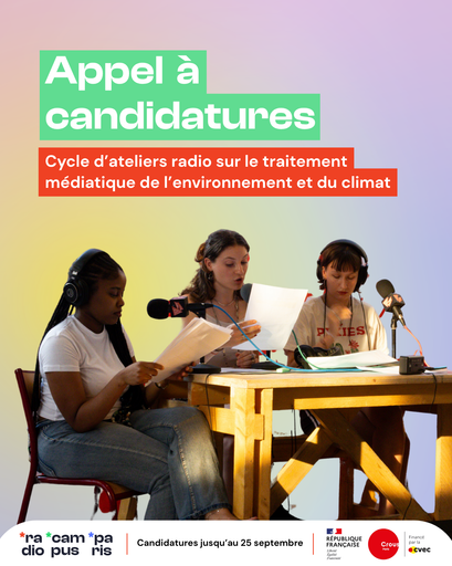 Appel à candidatures : climat et médias