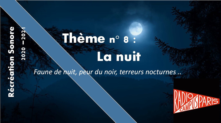 Épisode Récréation Sonore : La nuit #1 // 11 Avril 2021 de l'émission Récréation sonore
