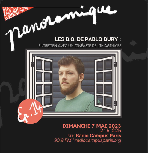 Épisode Les B.O. de Pablo Dury : entretien avec un cinéast... de l'émission panoraMiX