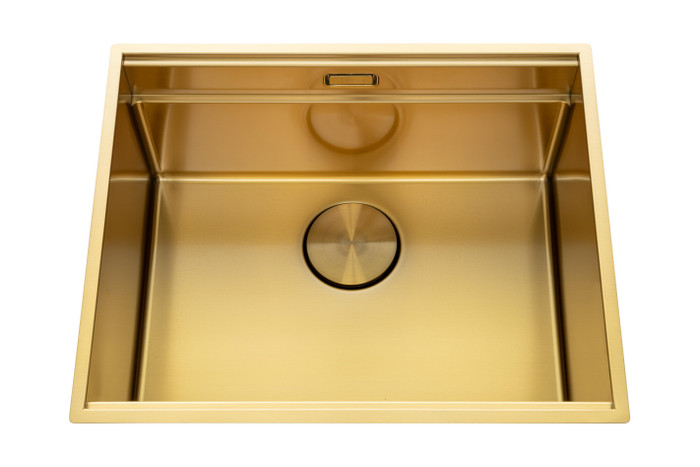 Legato + Inox avec traitement PVD Or mat