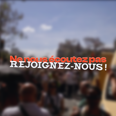 Ne nous écoutez pas : rejoignez-nous ! episode artwork