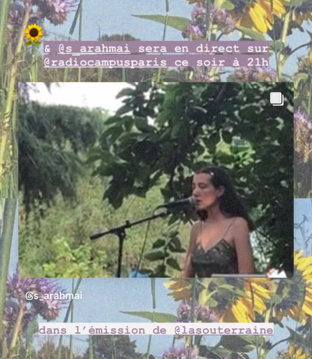 Épisode La Souterraine Radio : Sarah Maï // 22.03.2023 de l'émission La Souterraine Radio - STRN Radio