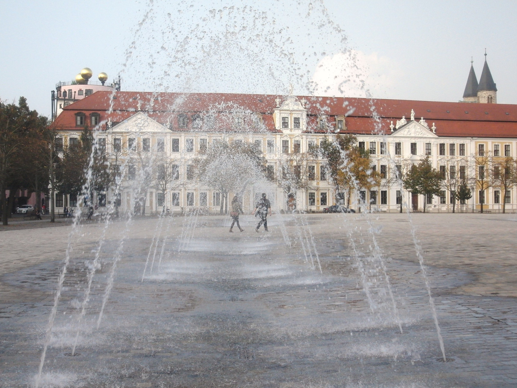 Fontaine Magdebourg. © adlihtam via Pixabay AFD en Saxe-Anhalt