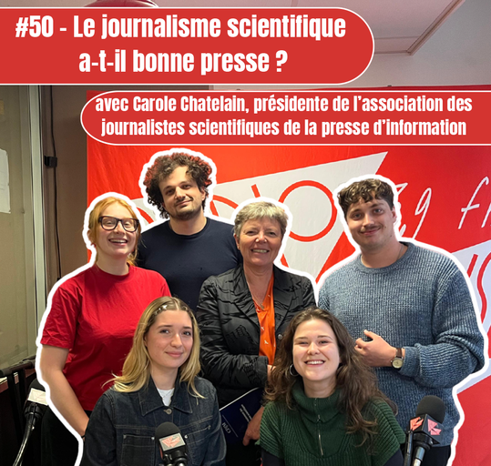 Épisode #50 - Le journalisme scientifique a-t-il bonne pre... de l'émission Happy Hour Scientifique