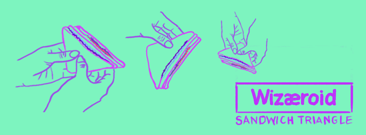 Épisode Sandwich Triangle – Wizæroid / de l'émission Sandwich triangle