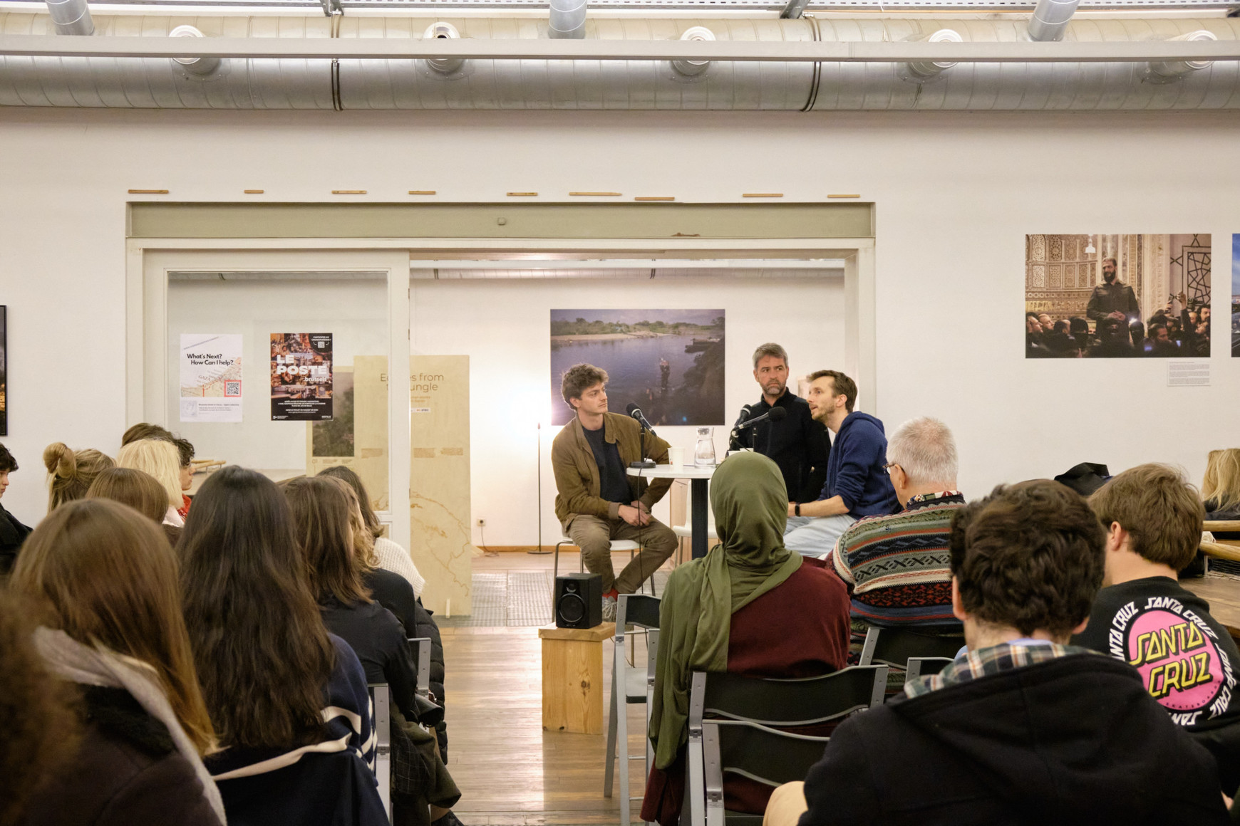 © Louis Selfslagh Retour de la Syrie libérée. Emission avec Wilson Fache et Benjamin Peltier.