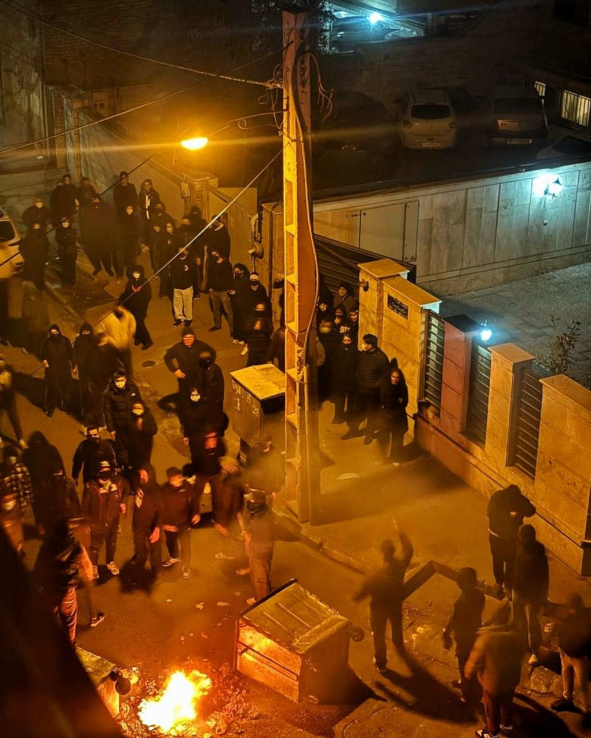 Manifestations en Iran, 8 janvier 2026   Source : By Standardwhale - Own work, CC0, Wikimedia Aujourd'hui en Europe - 16 janvier 2026