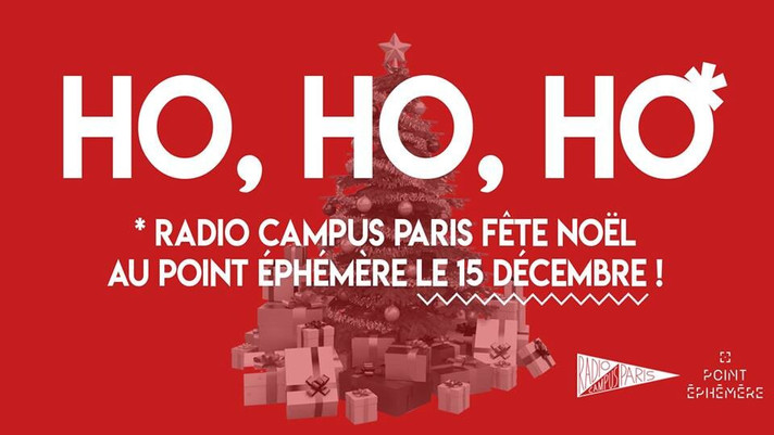 Épisode RADIO HO HO - Radio Campus Paris fête Noël ! de l'émission L'Apéro