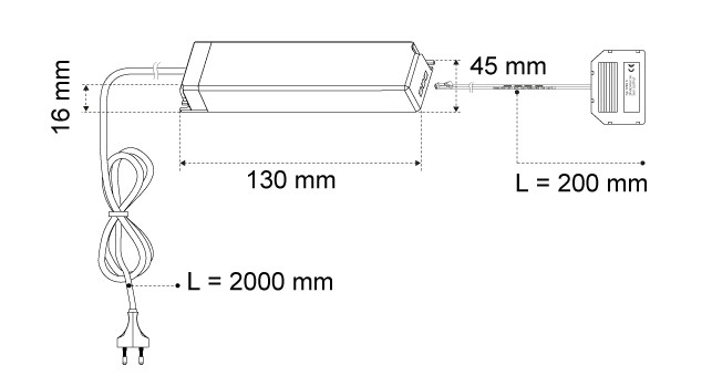 Schéma de «  Transformateur 15W 24V  »