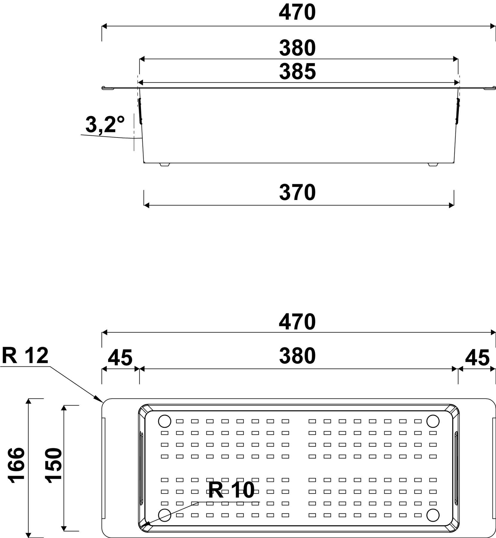 Schéma de «  Colander doré mat  »