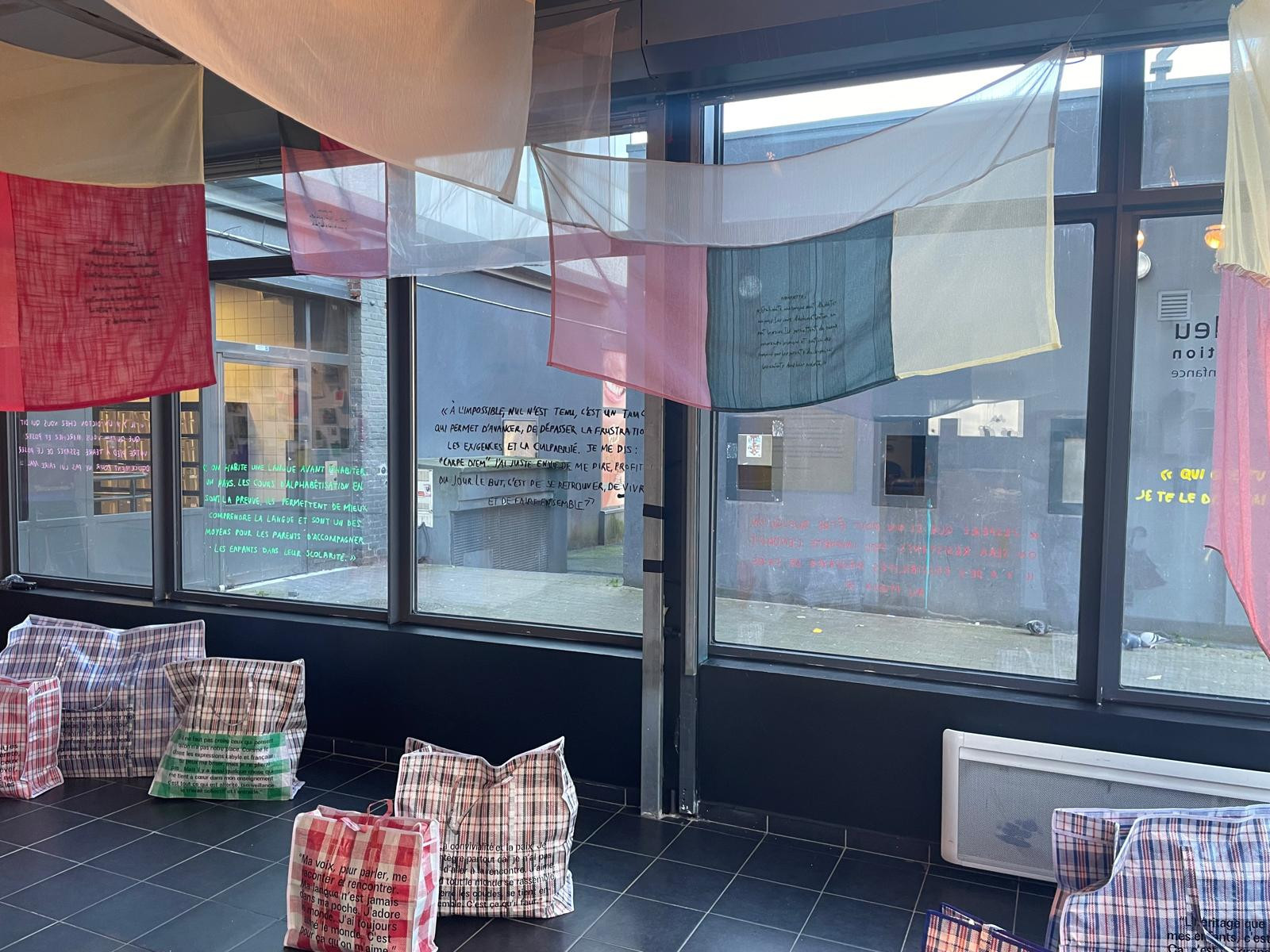 euradio - LSH Lille : L'Atelier-Galerie Bleu accueille l'exposition "Murmuration"