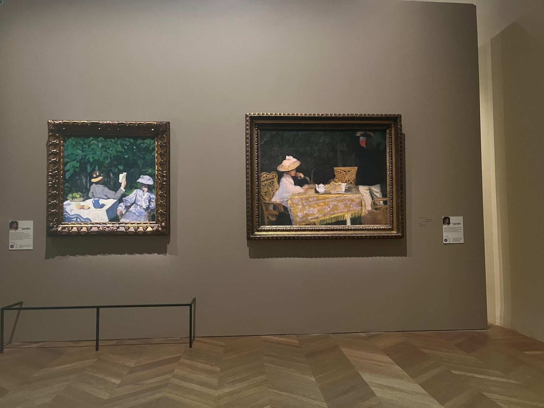 Une centaine de tableaux sont présentés dans cette exposition. © Louise Cambon Un été culturel et européen à Paris : Károly Ferenczy, un Hongrois méconnu au Petit Palais