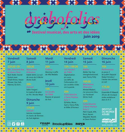 Épisode Proxima Estacion présente les ARABOFOLIES de l'IMA de l'émission Próxima Estación