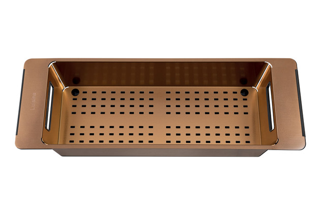 PANIER 470X166X95 CUIVRE MAT