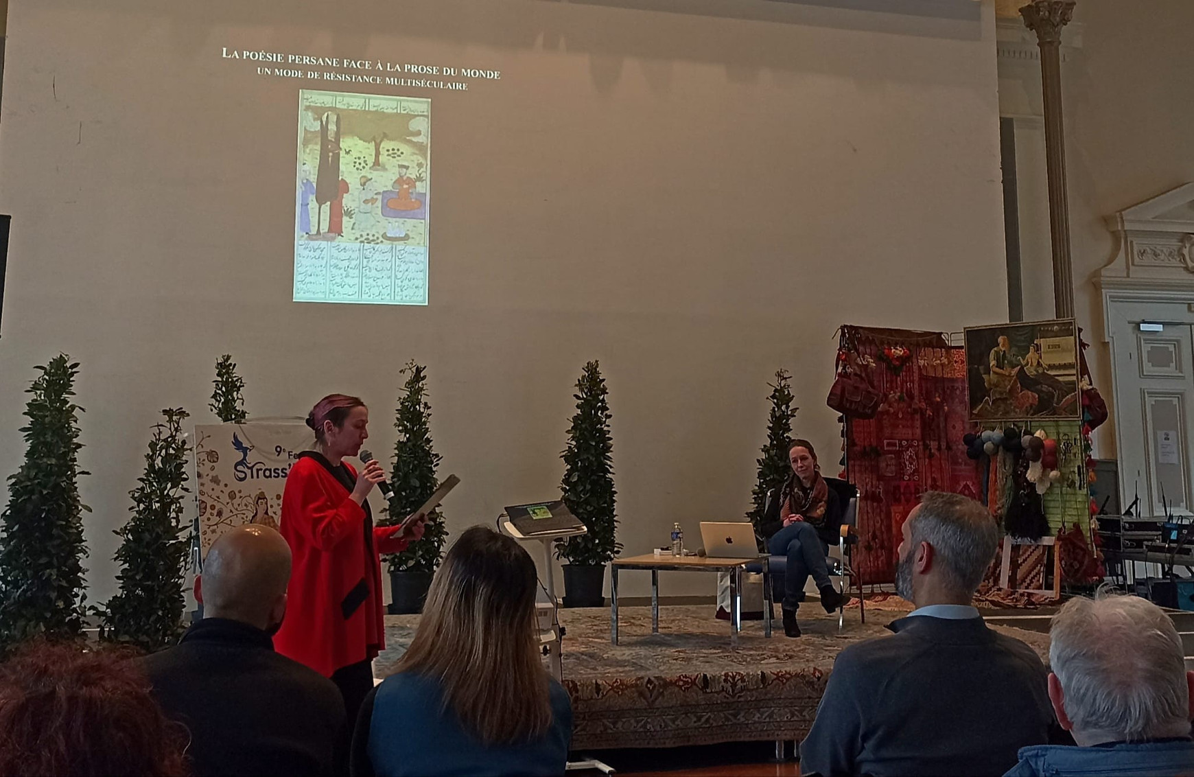 Crédit photo: Laura Voigt Détour par le festival Strass'Iran, à la rencontre de la poésie contre la violence