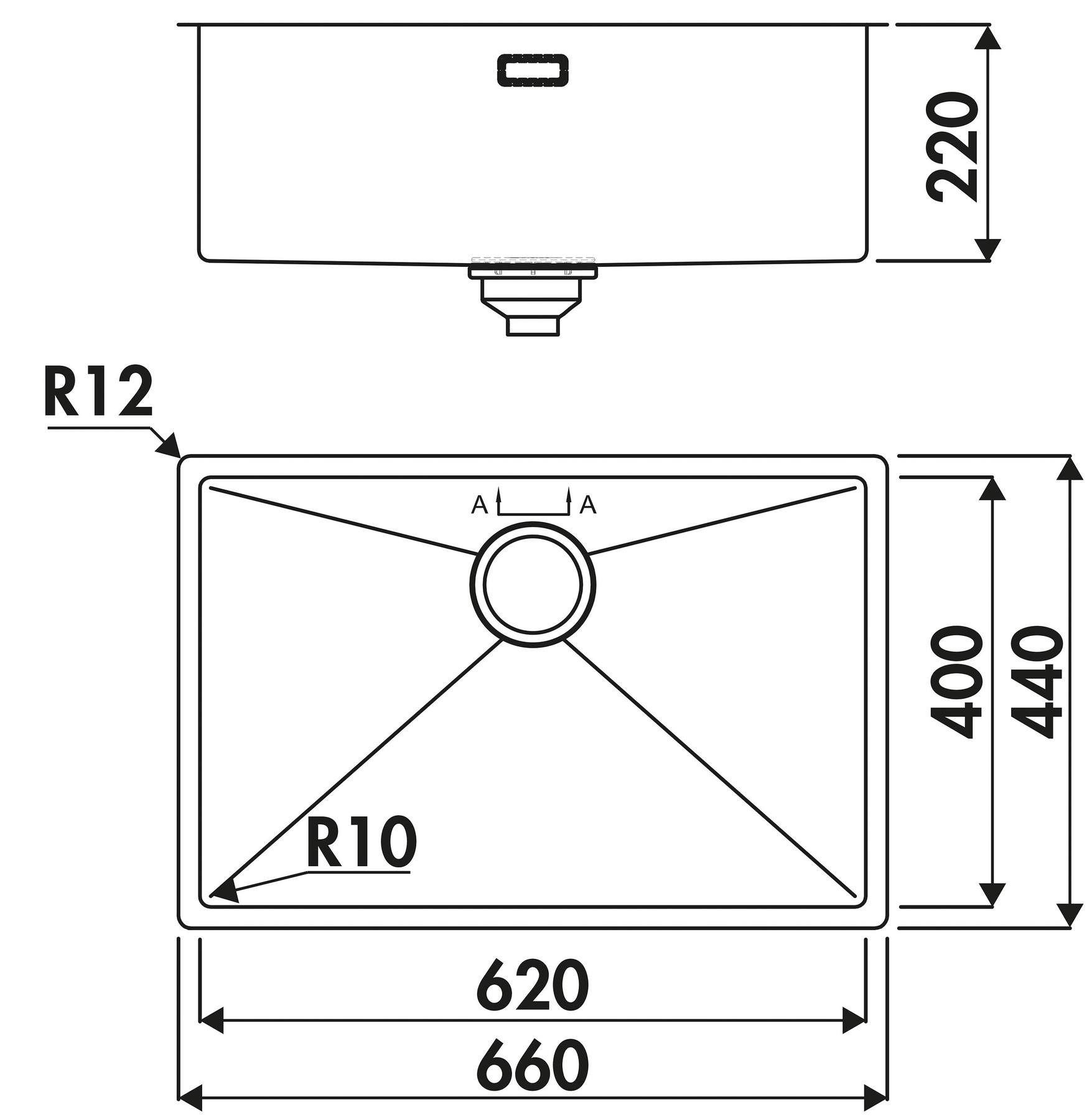 Schéma de «  Legato Inox Platinium  »