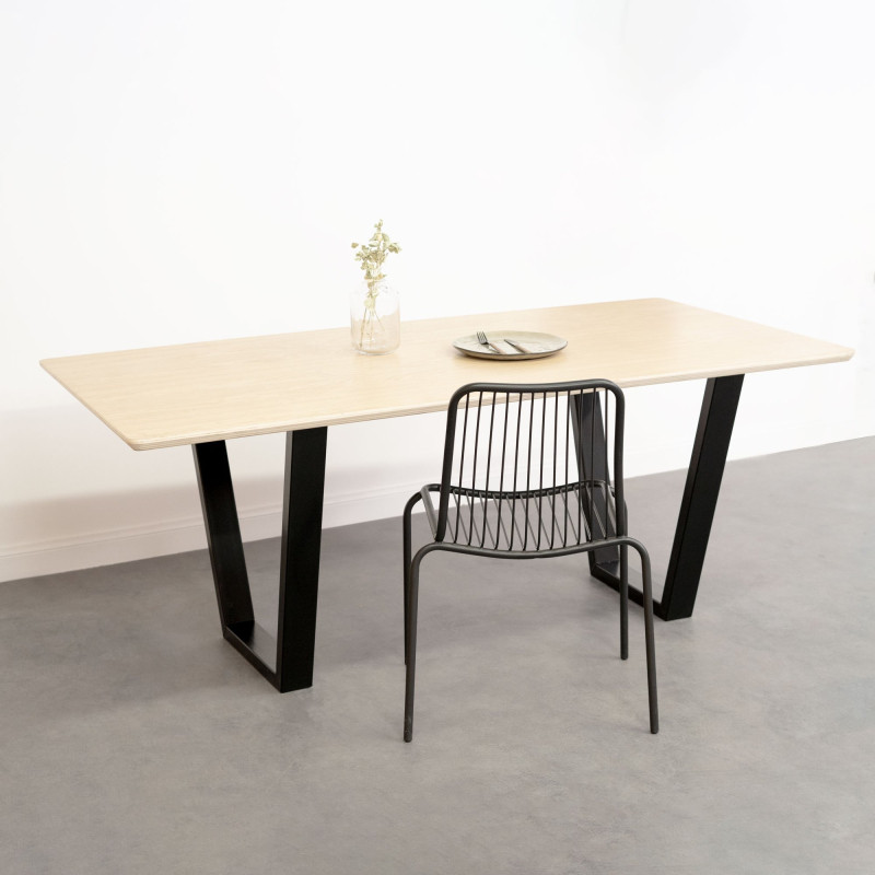 Pied Eva Noir 710 mm