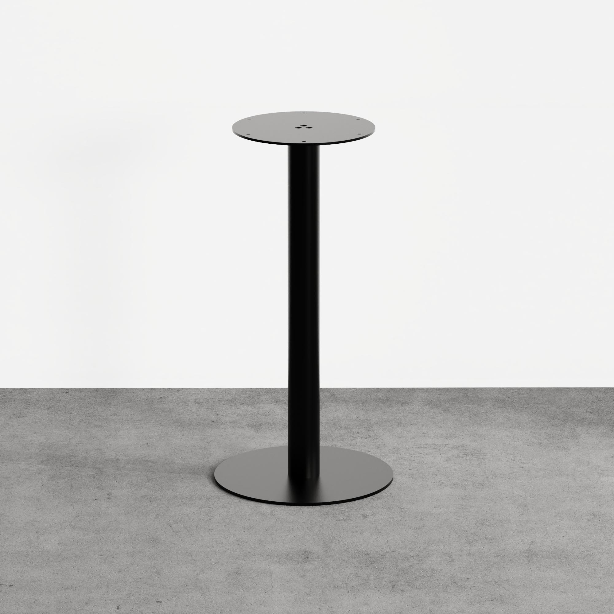 Pied Jane rond Noir 900 mm