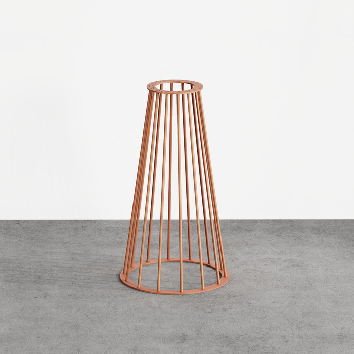 Pied Zoé Terracotta 710 mm