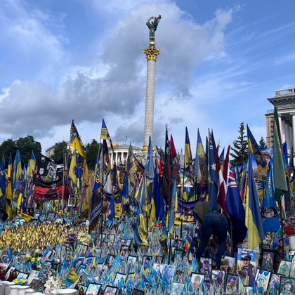 Exposition contre la guerre en Ukraine : la guerre de la propagande