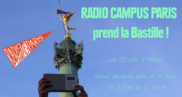 Épisode RADIO CAMPING #15 - On prend la Bastille ! de l'émission Radio Camping Paris