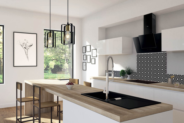 #CREDENCE DEKO 900700 CAROCIM NOIR