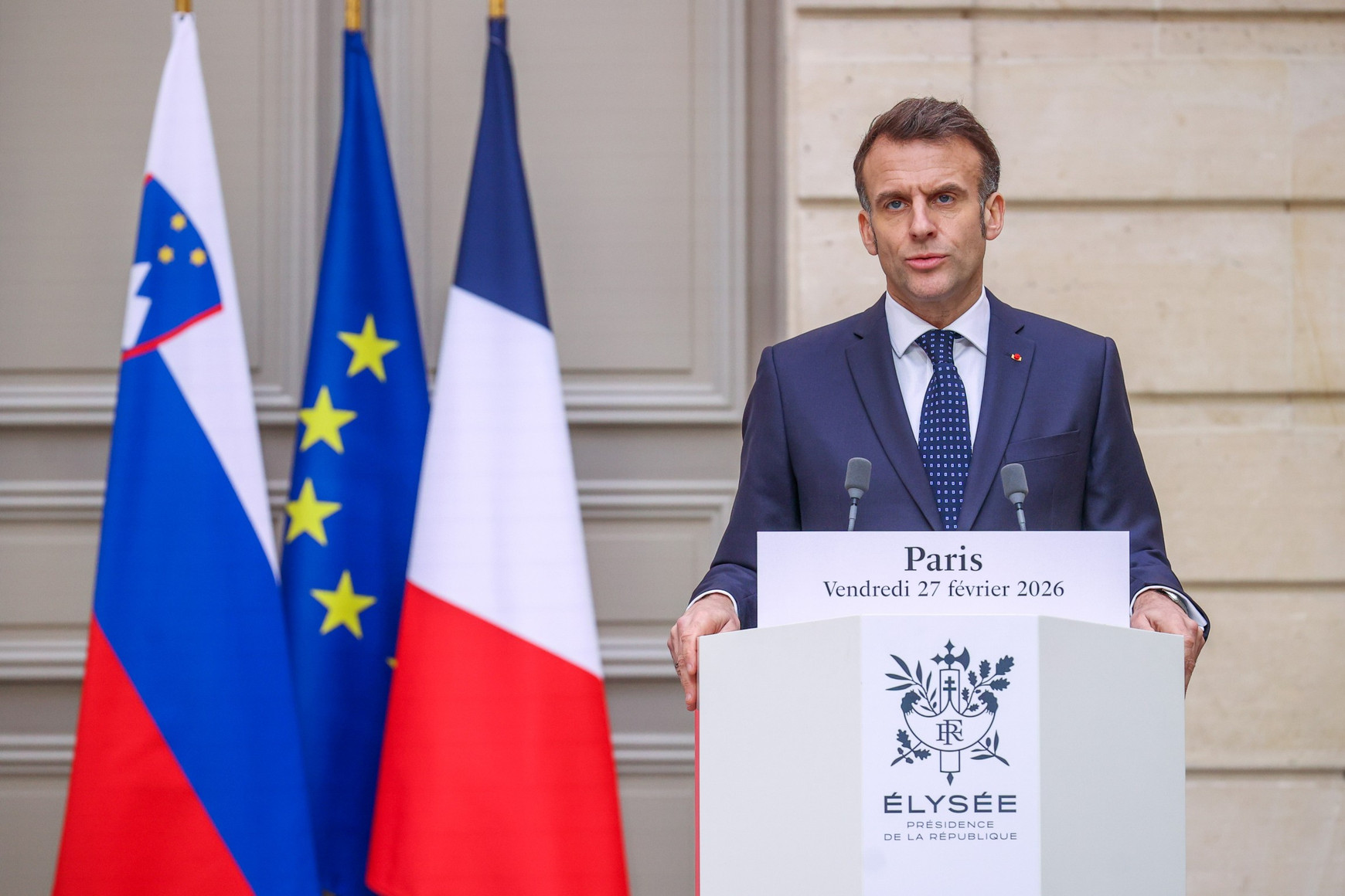 © Daniel Novakovič / STA Qui pour reprendre le flambeau d'Emmanuel Macron ?