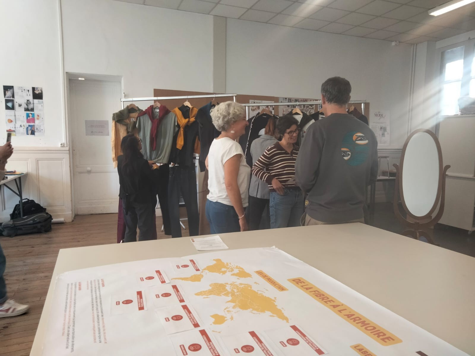 © Cassandre Thomas. De la fibre à l'armoire : un jeu pour étudier l'impact de nos vêtements