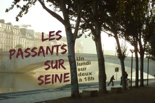 Les passants sur Seine