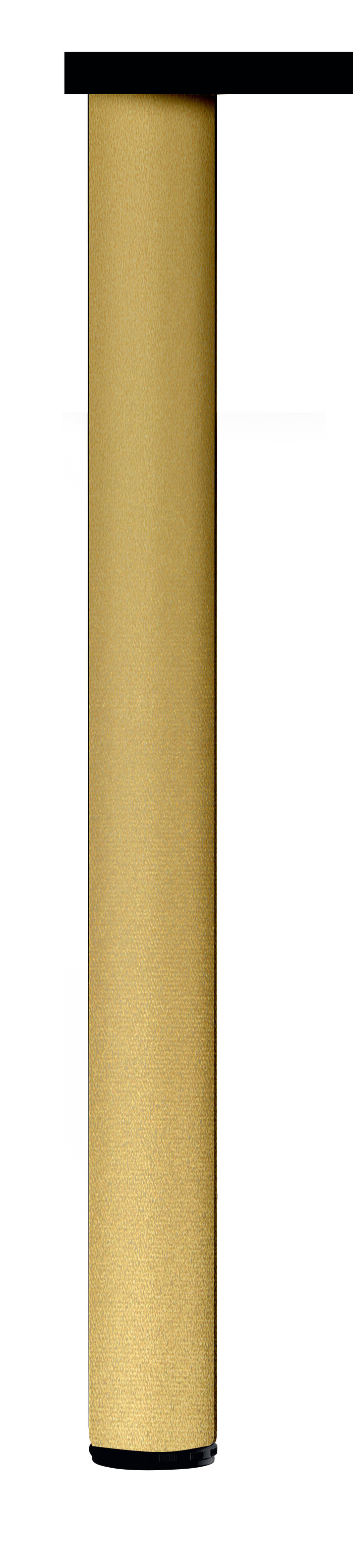 Pied rond basique Doré 890 mm