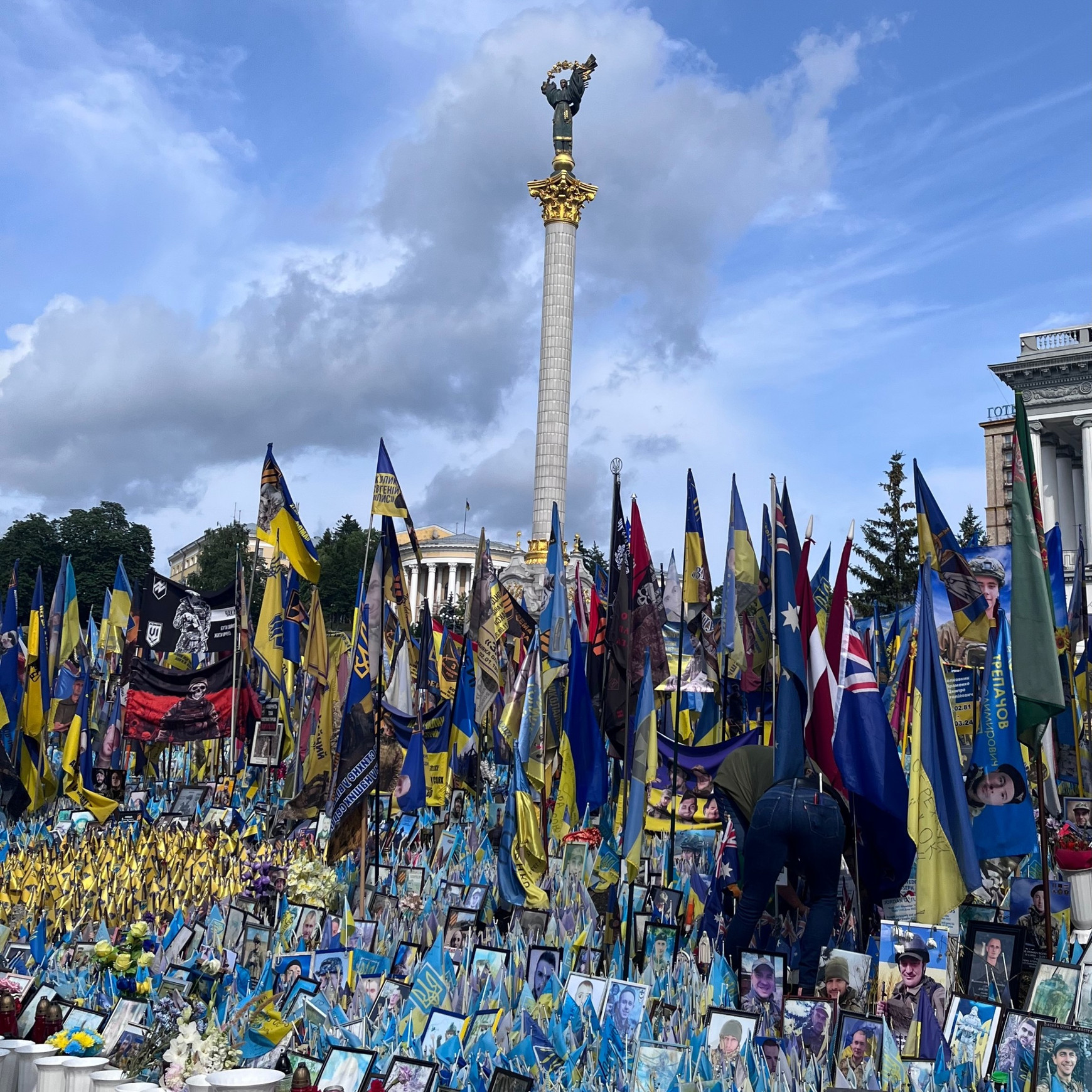 © Crédit photo : Benjamin Tomlinson Exposition contre la guerre en Ukraine : la guerre de la propagande