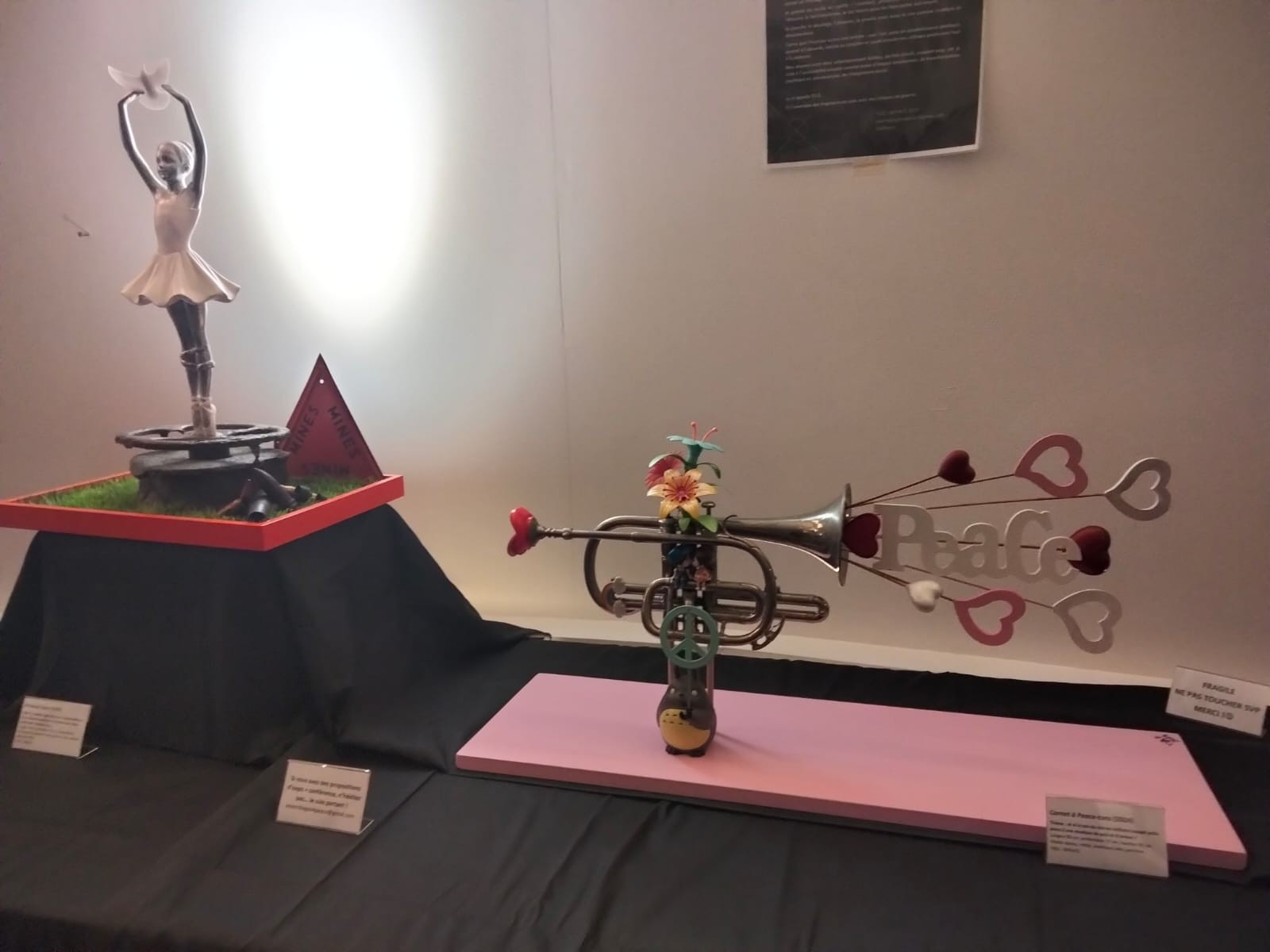 © Cassandre Thomas. &Peace : une exposition pour promouvoir la paix