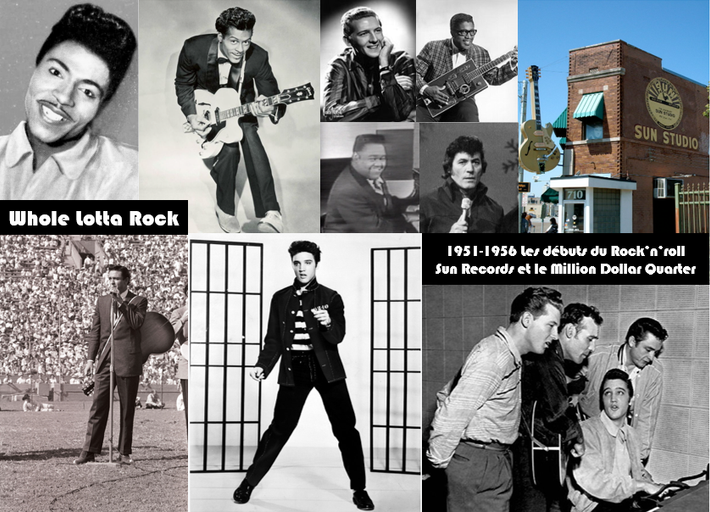 Épisode 1951-1956 Les débuts du Rock'n'roll, Sun Records e... de l'émission Whole Lotta Rock