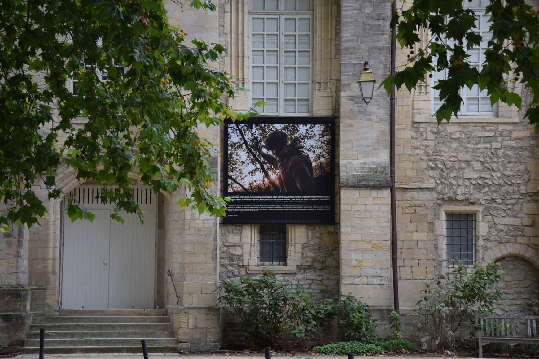 Exposition à Bayeux de la série “Si tu traverses l’hiver” de Adrien Vautier. 11 octobre 2026. © Audrey Heller Prix Bayeux Calvados-Normandie (3/3) : Photographier l’Ukraine en guerre