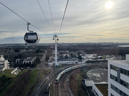 Le téléphérique urbain le plus long d'Europe est en Île-de-France