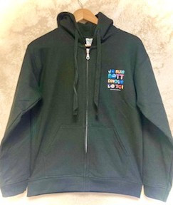 Sweat zippé noir