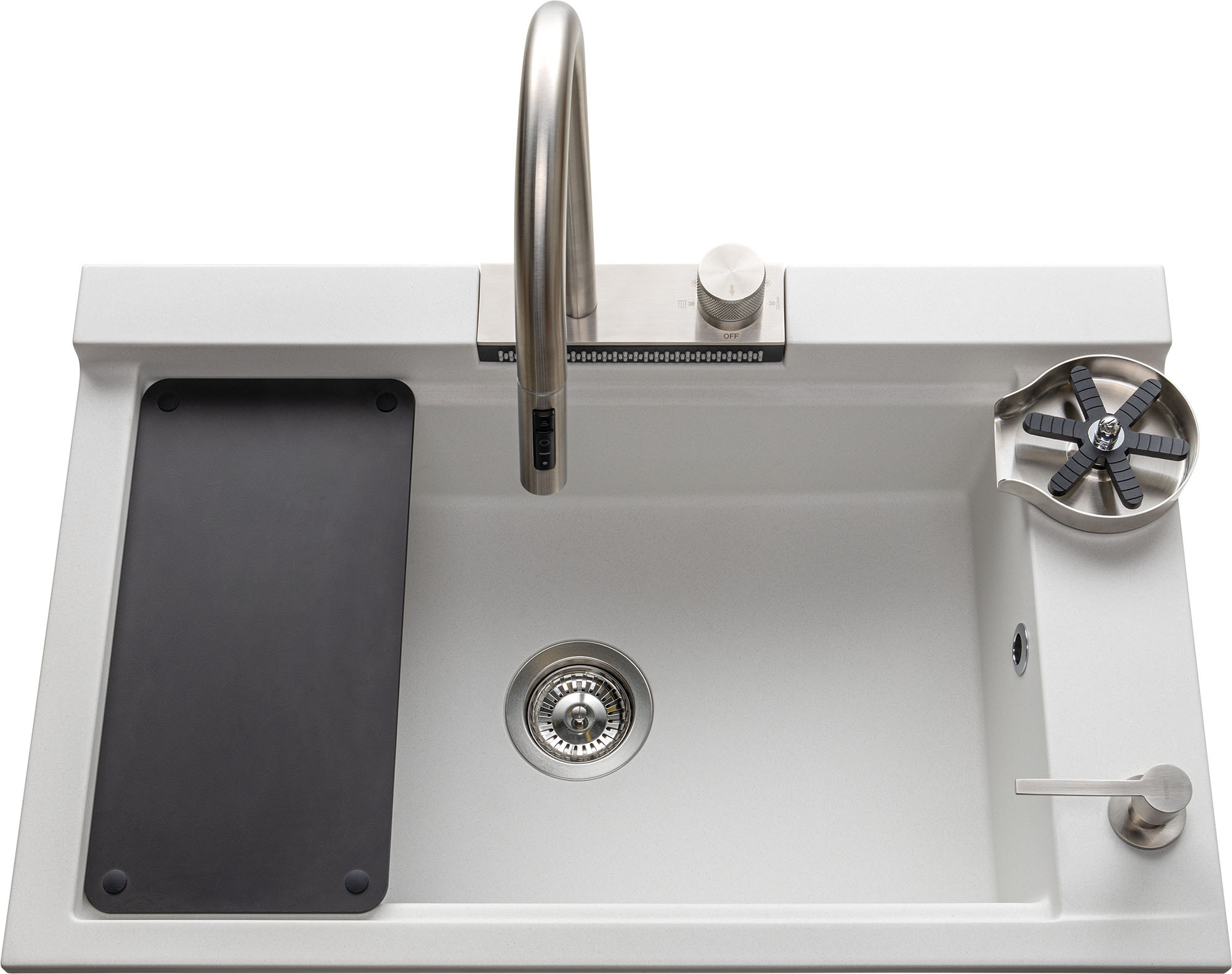 Shiva Blanc et Inox