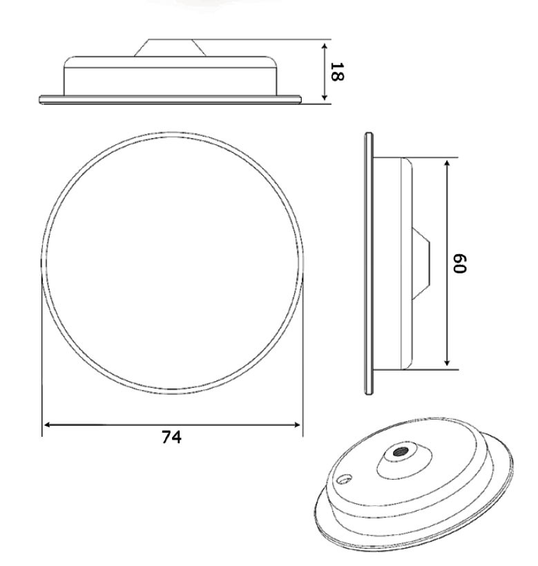 Schéma de «  Chargeos Aluminium noir  »
