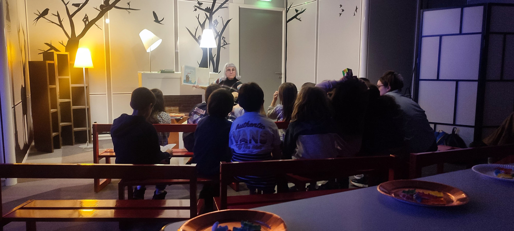 © Cassandre Thomas. Atelier "le consentement ça s'apprend" à la bibliothèque de Bordeaux Mériadeck. Mars 2025. Le consentement ça s'apprend, aussi aux enfants