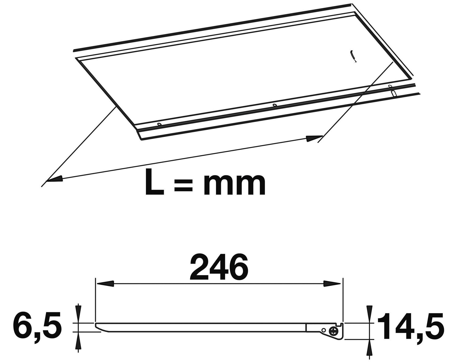 Schéma de «  Radia + Aluminium  »